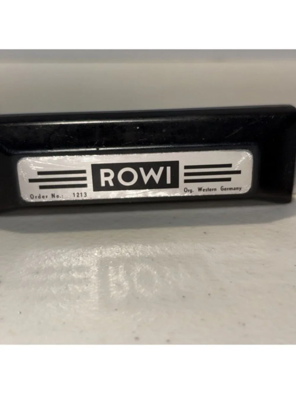 Vintage Rowi L-Shaped Camera Flash Bracket with Hand Grip #1213 West Germany